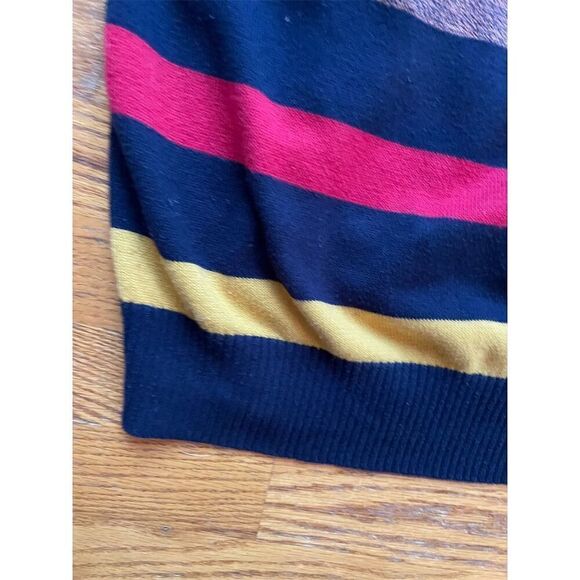 Sean John Men's 2XL Striped V-Neck Pullover Sweater Multicolor Casual - Picture 3 of 8